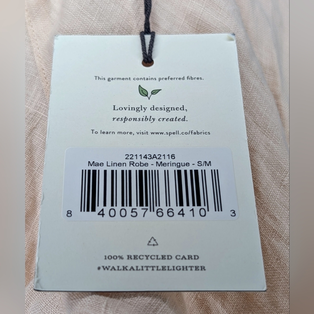 Spell Peach Robe - Picture 7 of 7